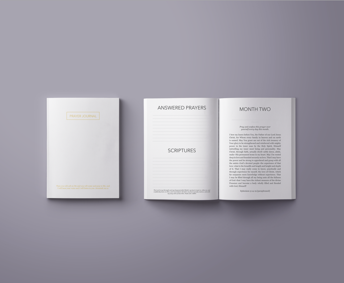 One Year Prayer Journal