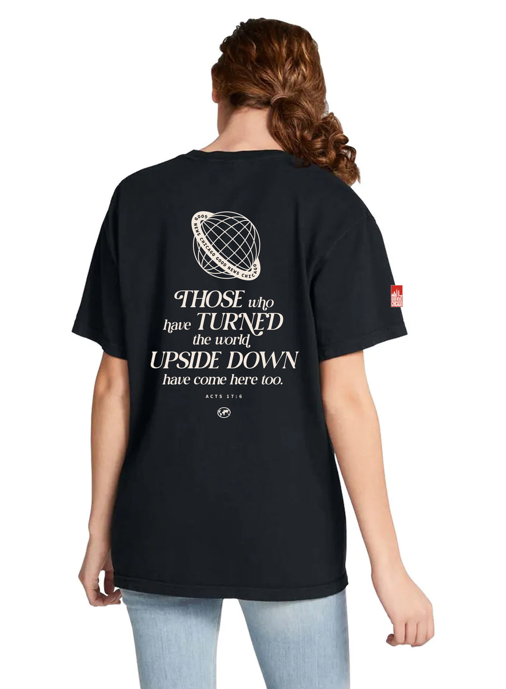 Good News Chicago Pocket Tee