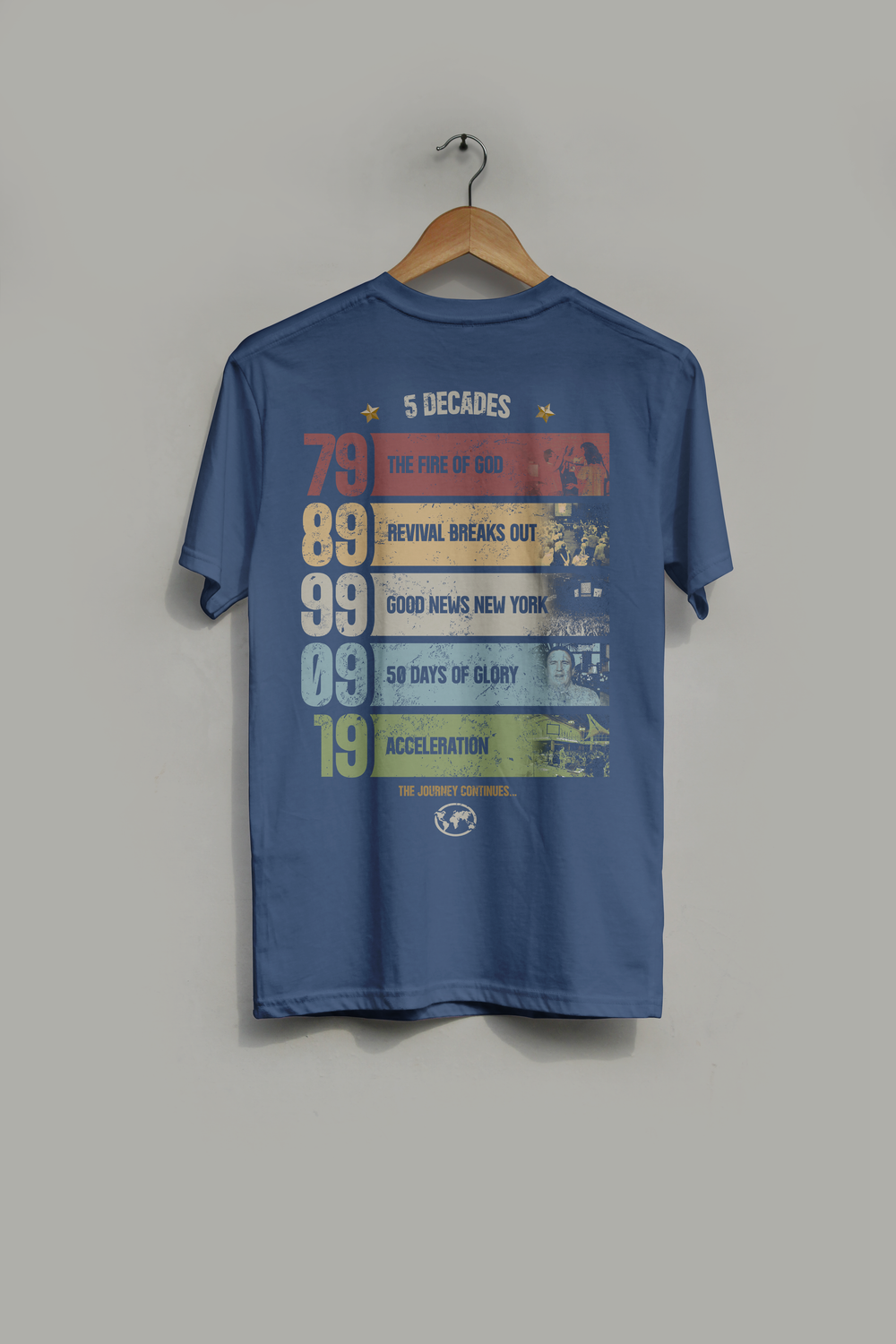 RMI 5 Decades T-Shirt: