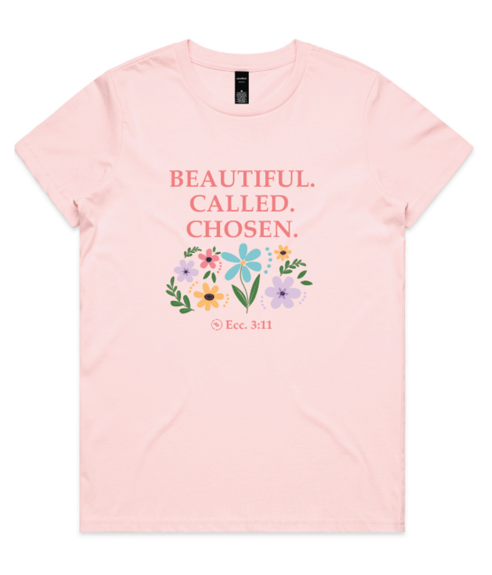 Beautiful, Called, Chosen Tee